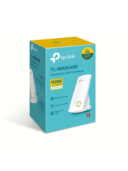TL-WA854RE V4 signal kuchaytirgichi, Wi-Fi 4 TP-Link N300, Bir diapazonli, Repiter