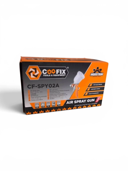 Пневматический краскопульт COOFIX CF-SPY02A, 600 мл