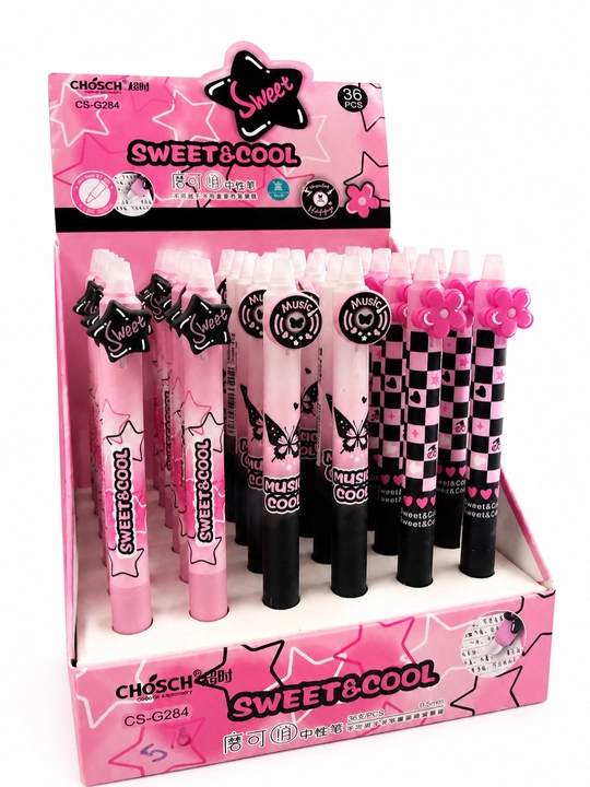 Набор стираемых гелевых ручек Sweet&Cool, пиши-стирай, 6 шт, 3 шт, 0.5 мм