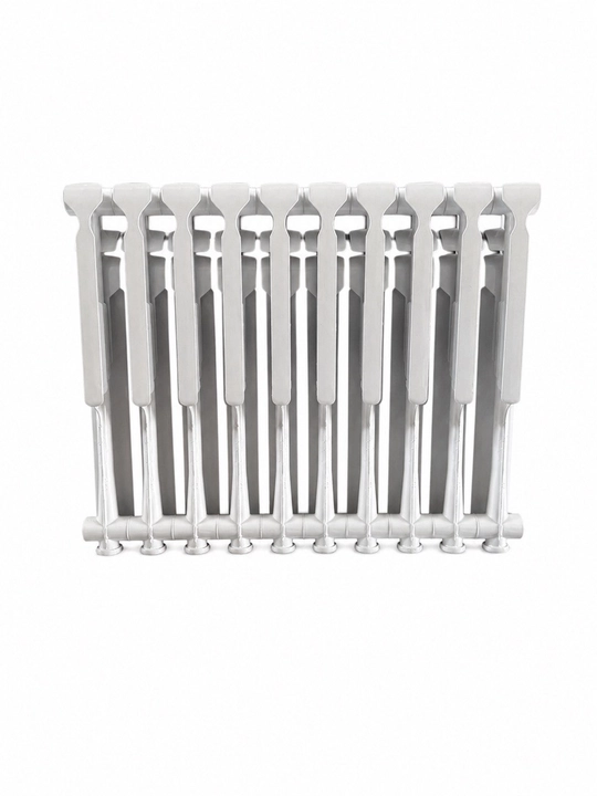 Alyuminiy radiator, 10 seksiyali, to‘plam bilan