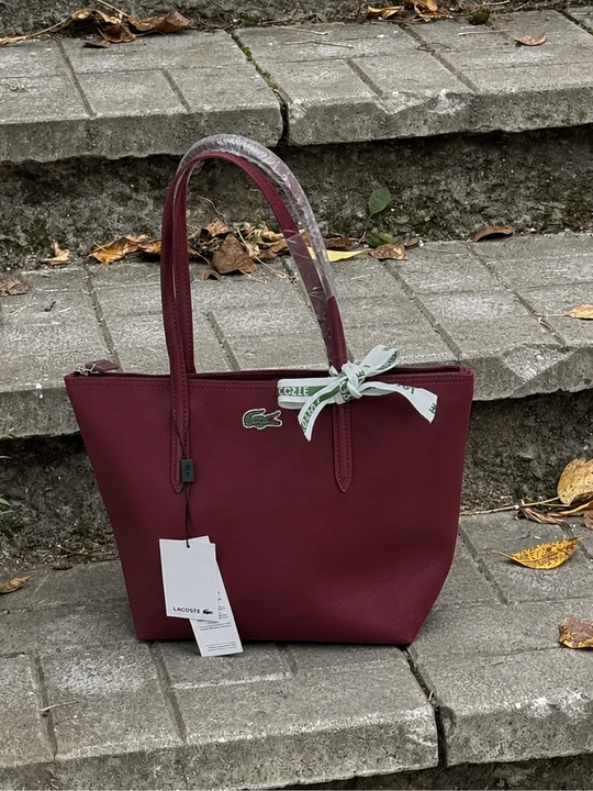 Ayollar shopper sumkasi, katta sig‘imli yelka sumka, qora ko‘k bordoviy
