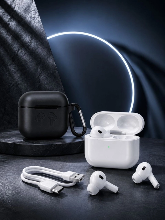 ANC funksiyali simsiz Bluetooth naushnik, zaryadlash qutisi bilan, g'ilof sovg'a