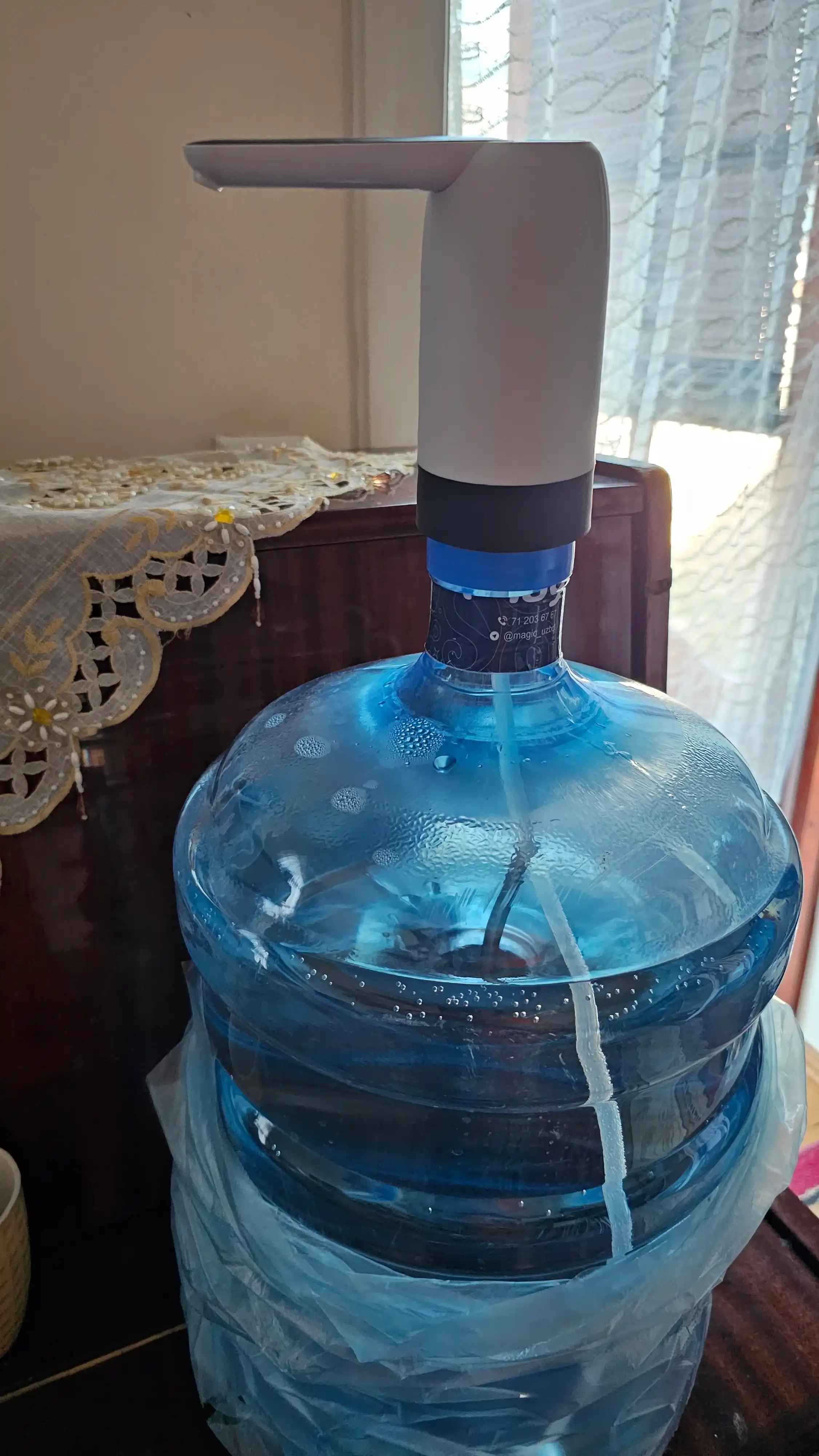 Электрическая помпа для воды, водяной насос электронный автоматический, диспенсер