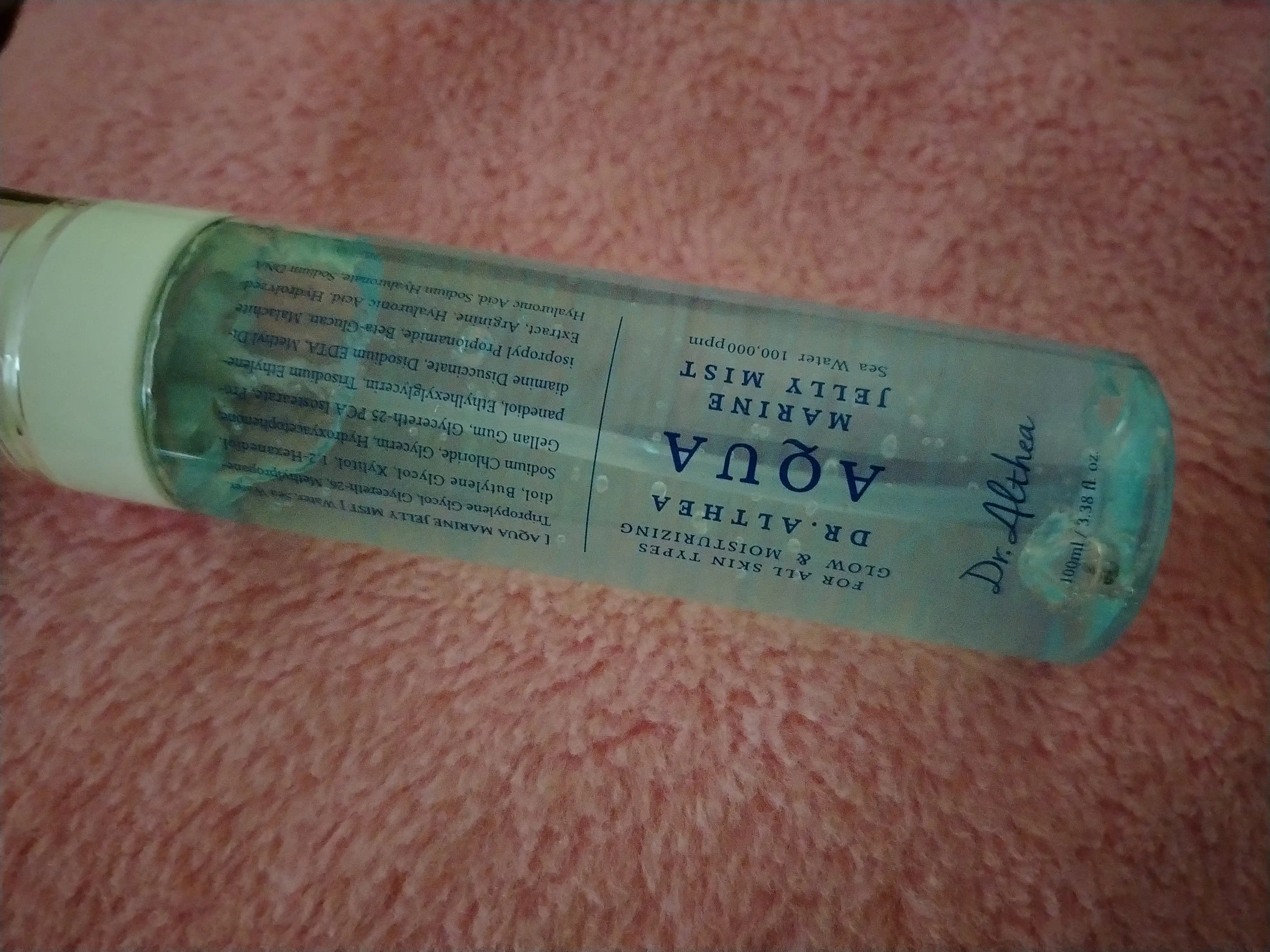 Dr. Althea aqua jelly mist  — yuz uchun namlovchi mist-sprey, PDRN bilan, 100 ml