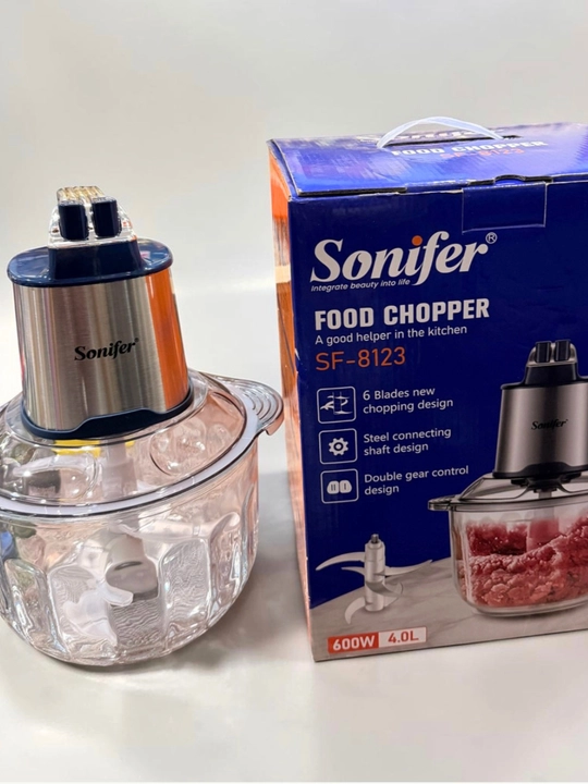 Oshxona maydalagichi, 2 ta tezlik, 4 litrli chopper