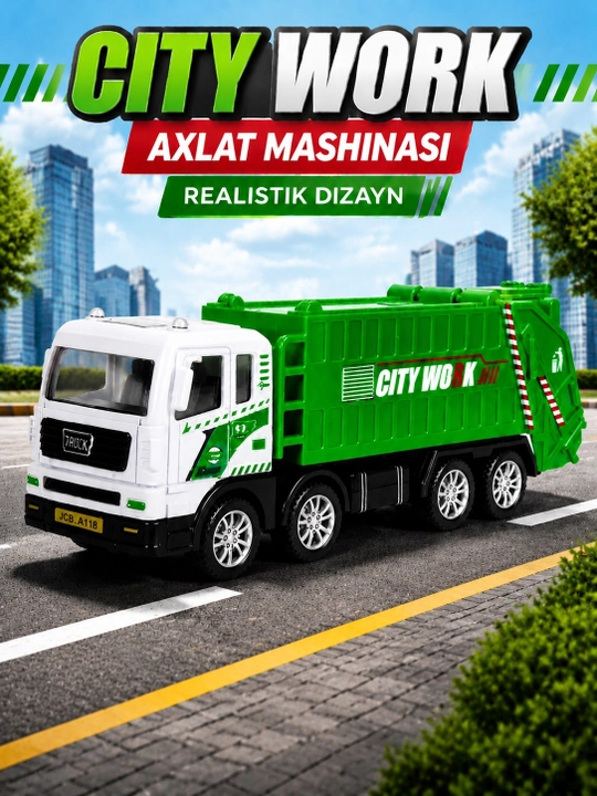 Mashina to‘plami, yuk mashinasi, politsiya mashinasi, o‘t o‘chirish, harbiy, qurilish