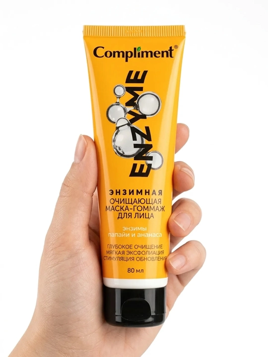 COMPLIMENT «Papayya va ananas» yuz uchun gommage niqobi, 80 ml