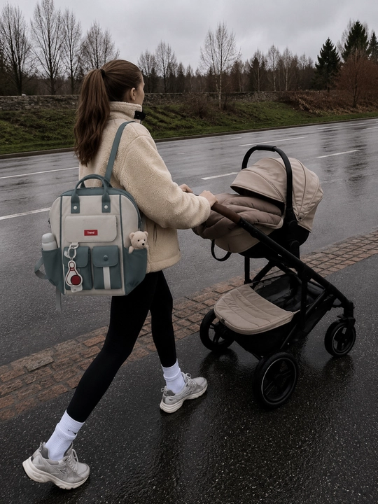 Сумка для мамы и малыша, Mommy Bag, вместительная сумка для детских принадлежностей