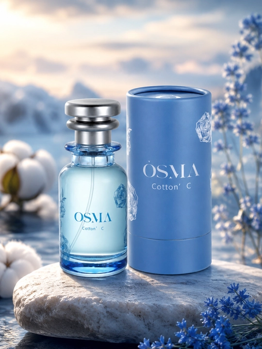 OSMA Cotton C parfyumlangan suvi, 100 ml, chidamli, arabcha, yangi iforli, shleyfli