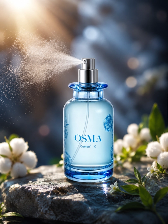 OSMA Cotton C parfyumlangan suvi, 100 ml, chidamli, arabcha, yangi iforli, shleyfli