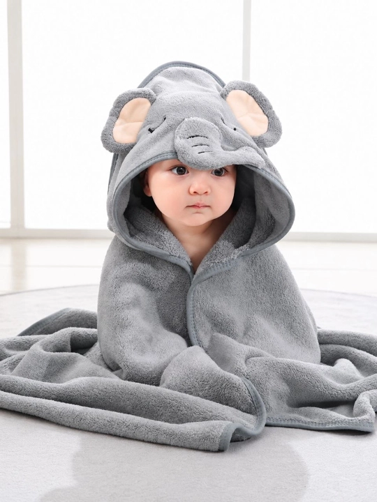 Детское полотенце с капюшоном Premium (Hooded Baby Towel) - 