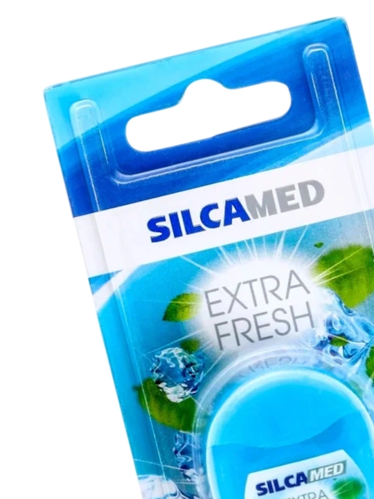 SILCAMED Extra Fresh Зубная нить, 10 м