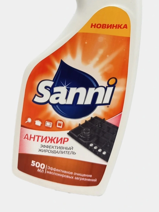 SANNI «Antiyog‘» yog‘ qoldiqlarini ketkazuvchi vosita, 500 ml