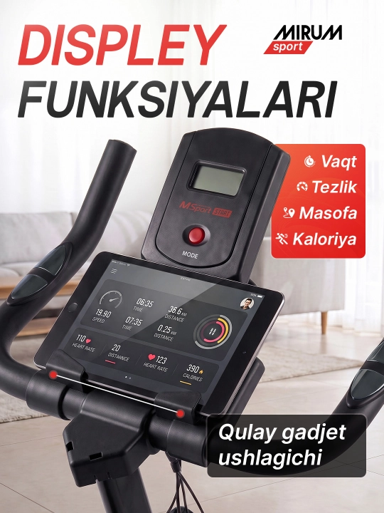 Велотренажер для дома Mirum Sport K850 / K750 / K200