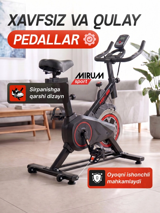 Велотренажер для дома Mirum Sport K850 / K750 / K200