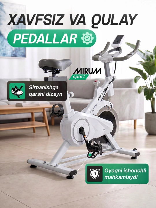Велотренажер для дома Mirum Sport K850 / K750 / K200