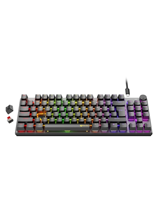 Игровая клавиатура MK008 Pro, MeeTion, механическая, TKL 87 клавиш, с подсветкой