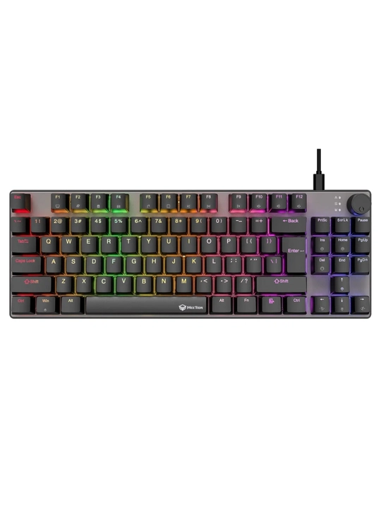 Игровая клавиатура MK008 Pro, MeeTion, механическая, TKL 87 клавиш, с подсветкой