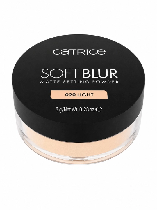 Пудра рассыпчатая матирующая SOFT BLUR MATTE SETTING POWDER, 001 TRANSLUCENT, 8 г - 