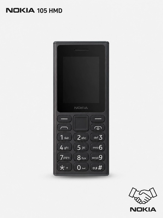 Nokia 105. Телефон с двумя SIM-картами, кнопочный телефон