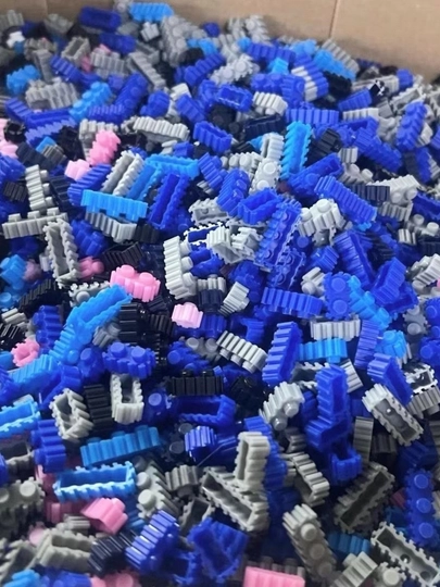 Lego 3D konstruktori, bolalar va kattalar uchuni boshqotirma, bolalar uchun rang-barang
