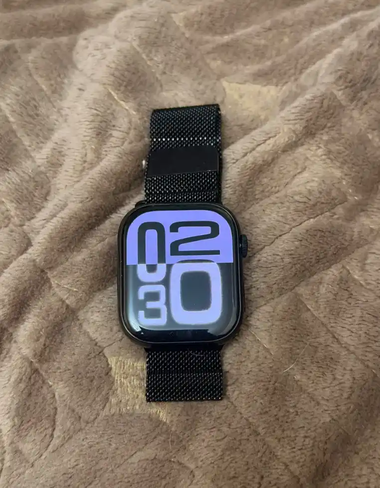 HK 10 Pro Max AMOLED smart soat, qo‘ng‘iroq, IP67, 2 ta remen va adapter
