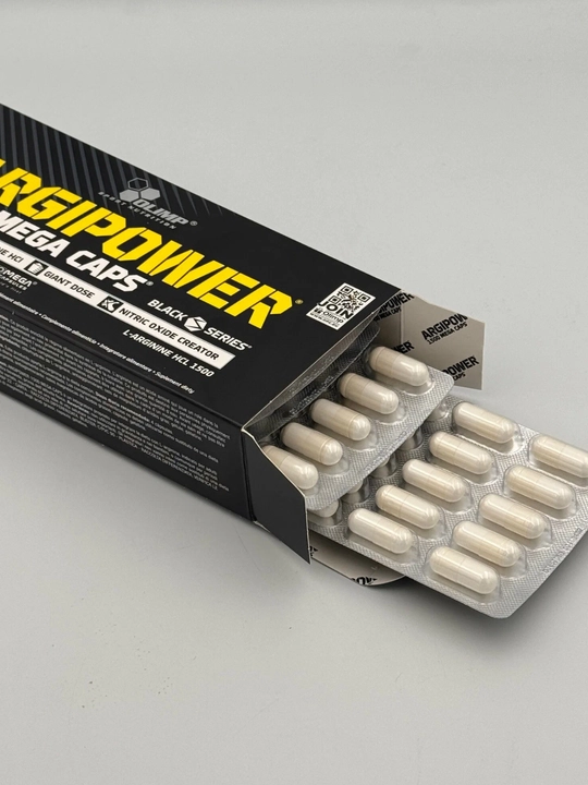Olimp ARGIPOWER 1500mg, 120 kapsula, Mega caps Arginin katta doza Arginine