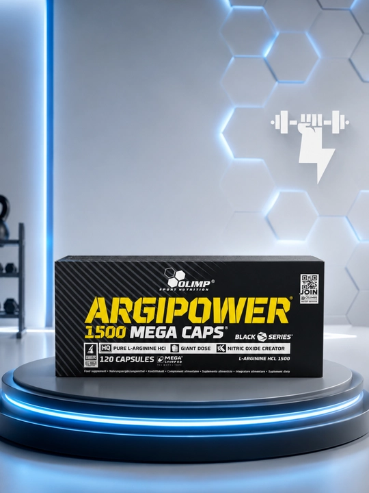 Olimp ARGIPOWER 1500mg, 120 kapsula, Mega caps Arginin katta doza Arginine - 