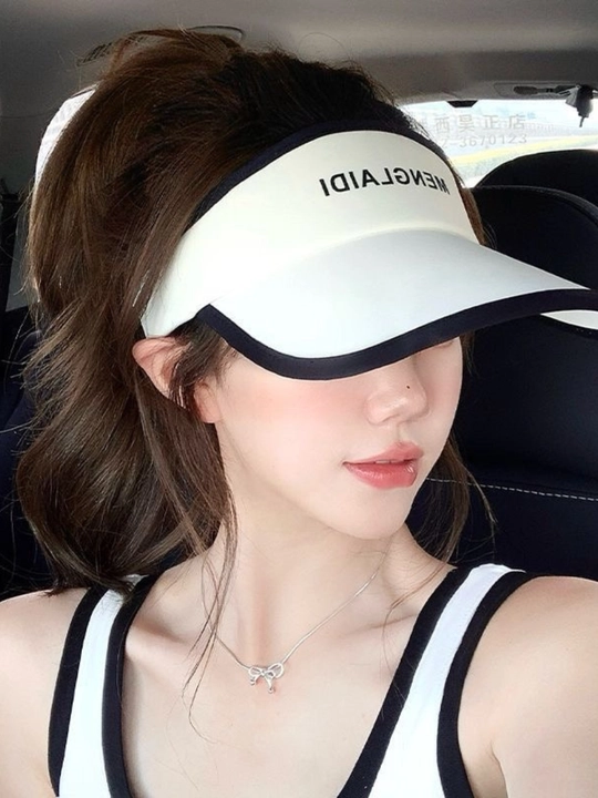Ayollar uchun yozgi himoya qiluvchi visor kepka