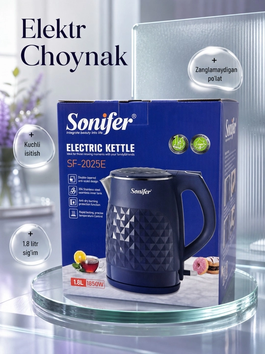Sonifer SF-2025 elektr choynagi - 1,8 L