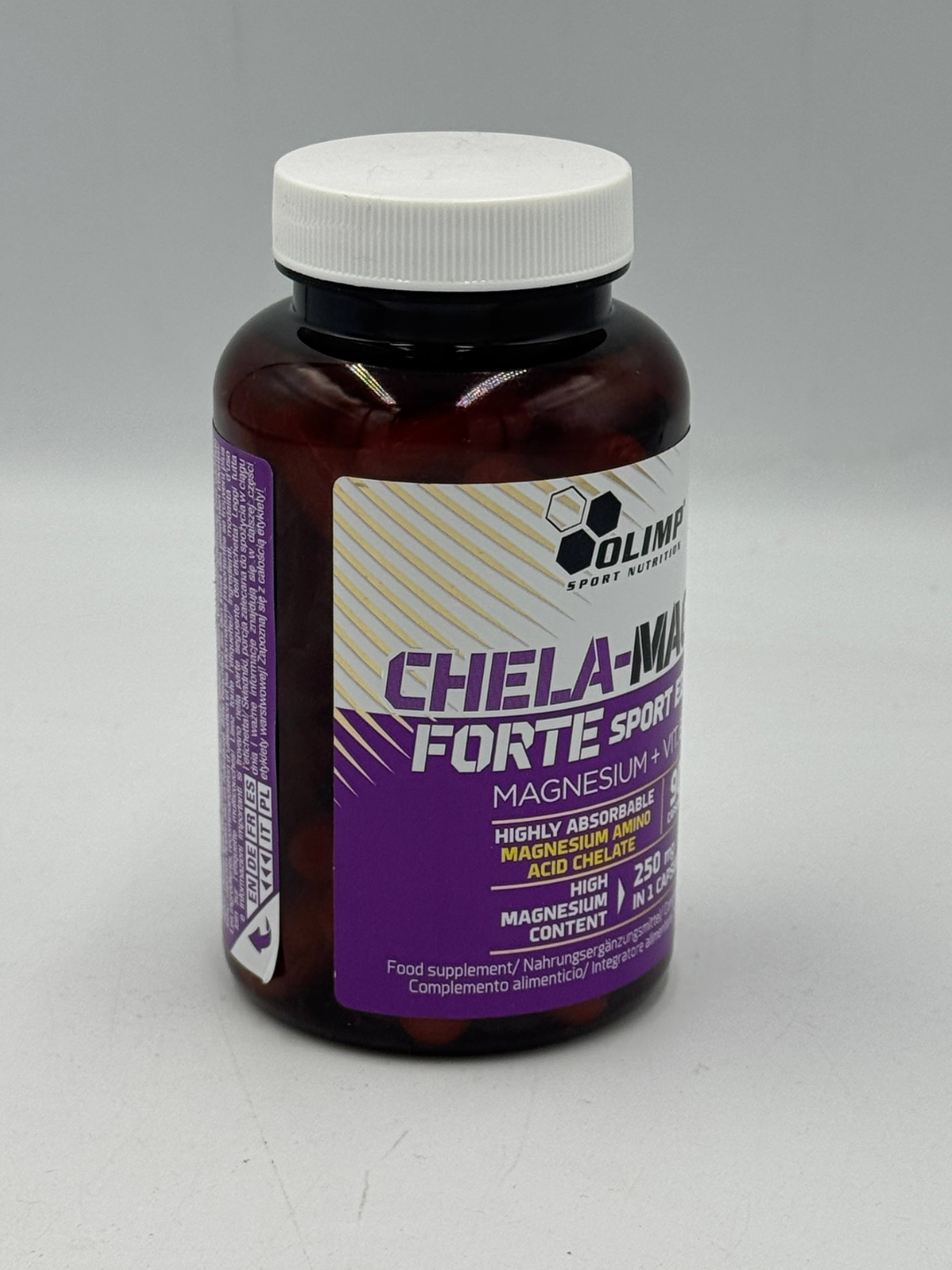 Olimp Магный бисглицинат  Chela-Mag B6 Forte sport edition 90 капсул