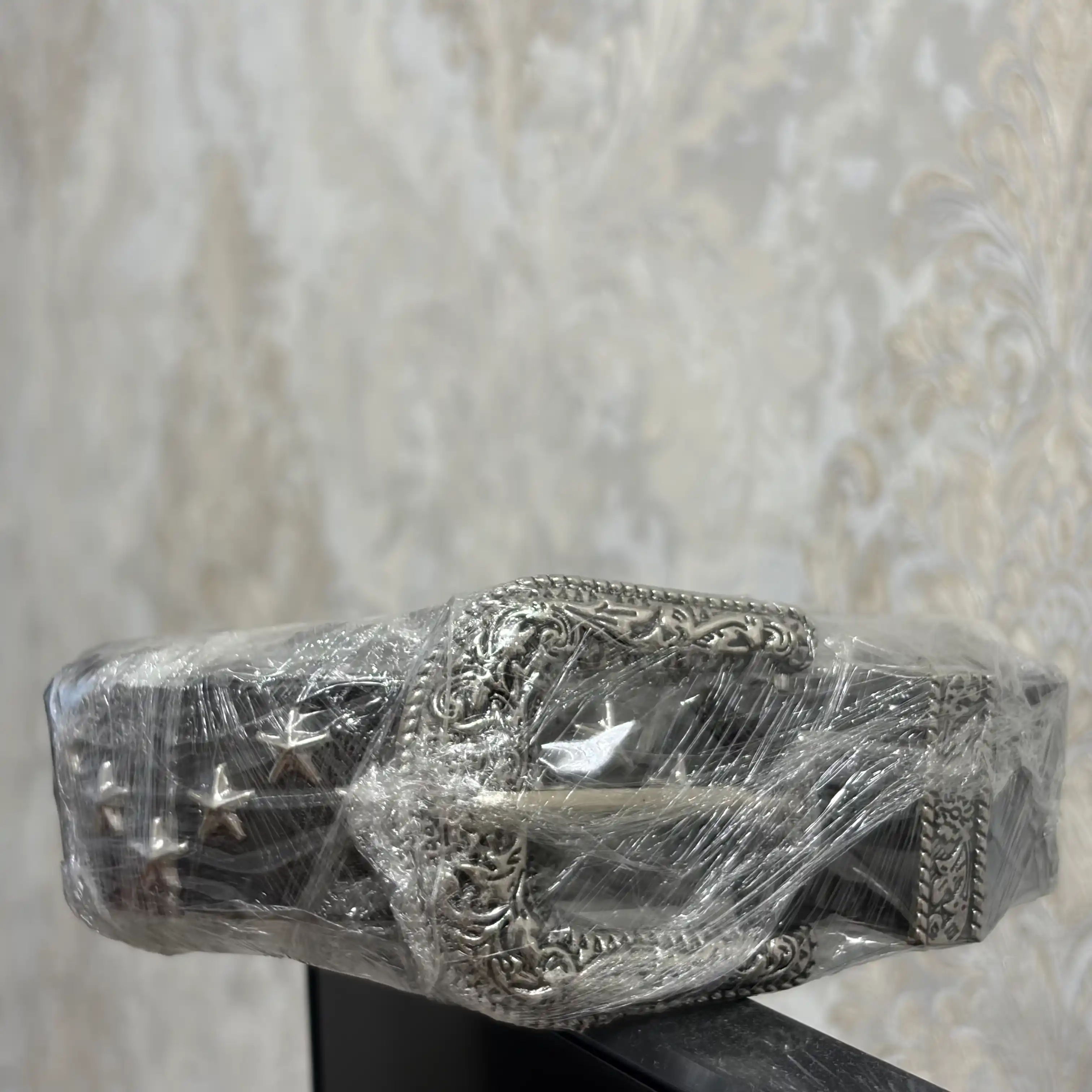 Ремень звезды в стиле chrome hearts Y2k sk8