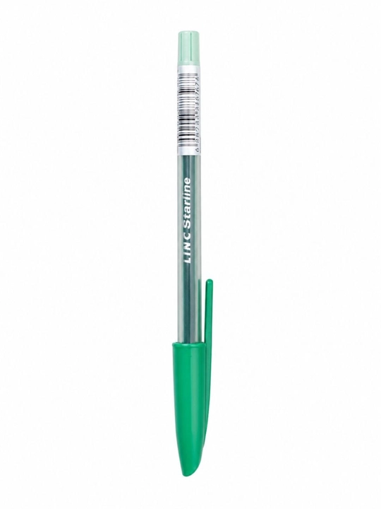 Cello Starline C-5 sharikli ruchkasi 0,6 mm Linc, 10 dona (5 ko‘k, 2 qora, 1 yashil, 2 qizil)
