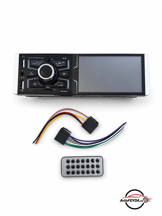1DIN автомагнитола, 7 дюймов, Bluetooth, Mirror Link и вход для камеры мультимедиа