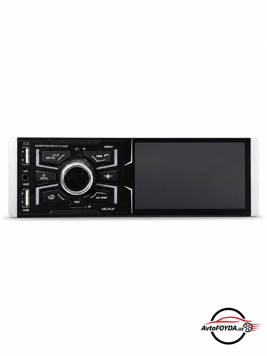 1DIN автомагнитола, 7 дюймов, Bluetooth, Mirror Link и вход для камеры мультимедиа