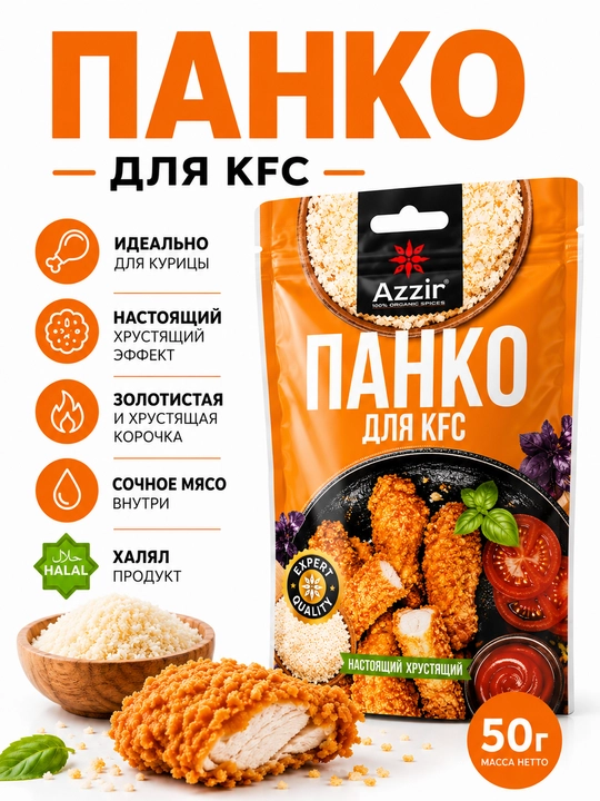 Панко для KFC Azzir хрустящая панировка - 