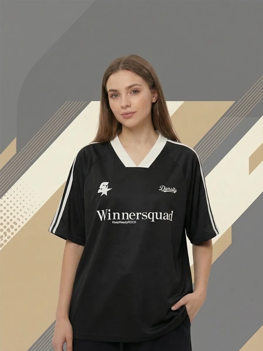 Ayollar uchun oversize futbolka oversize Y2K