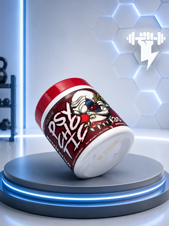Insane Labs Psychotic 35 serv. фруктовый предтренник для энергий - 