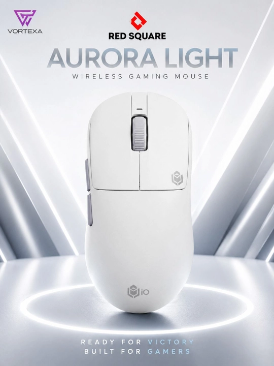 Red Square Aurora simsiz sichqoncha, 2.4 GHz, 3 xil rang (Amethyst / Ice Cream / Light) - 