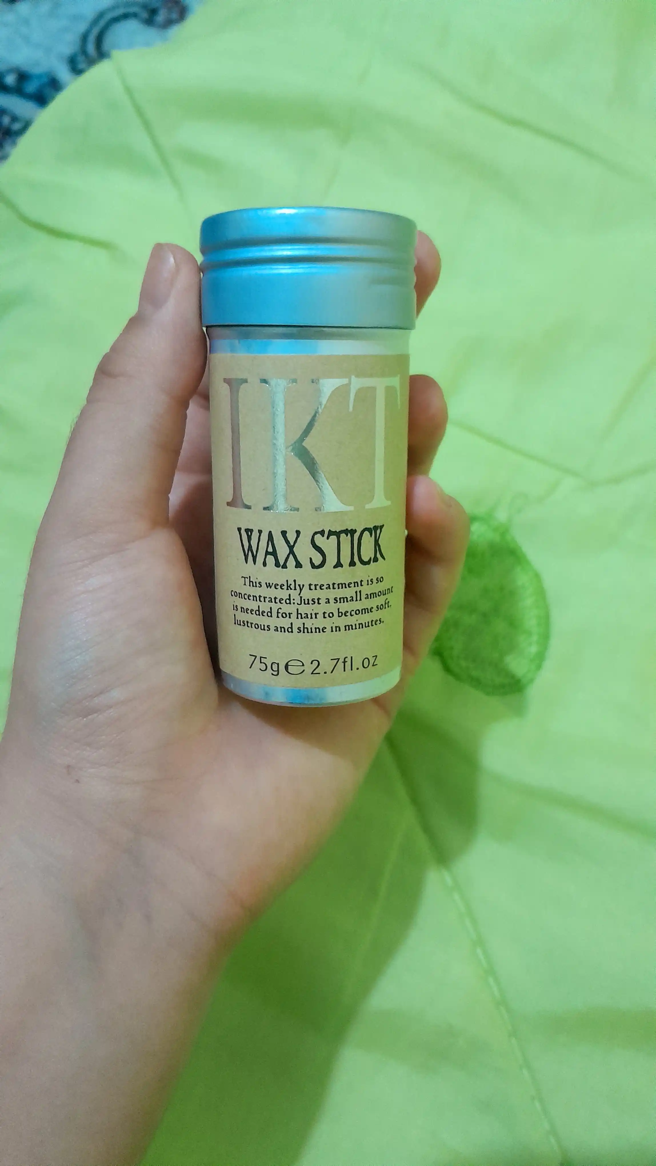 Воск-стик для волос IKT Wax Stick для фиксации и блеска, 75 г