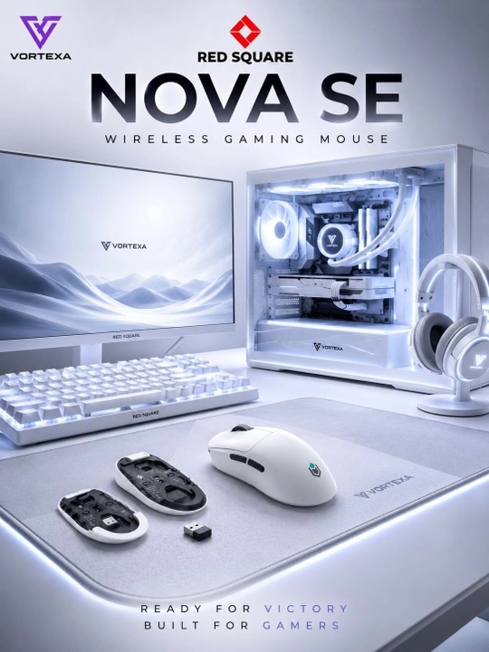 Red Square Nova SE simsiz o‘yin sichqonchasi, 2.4 GHz