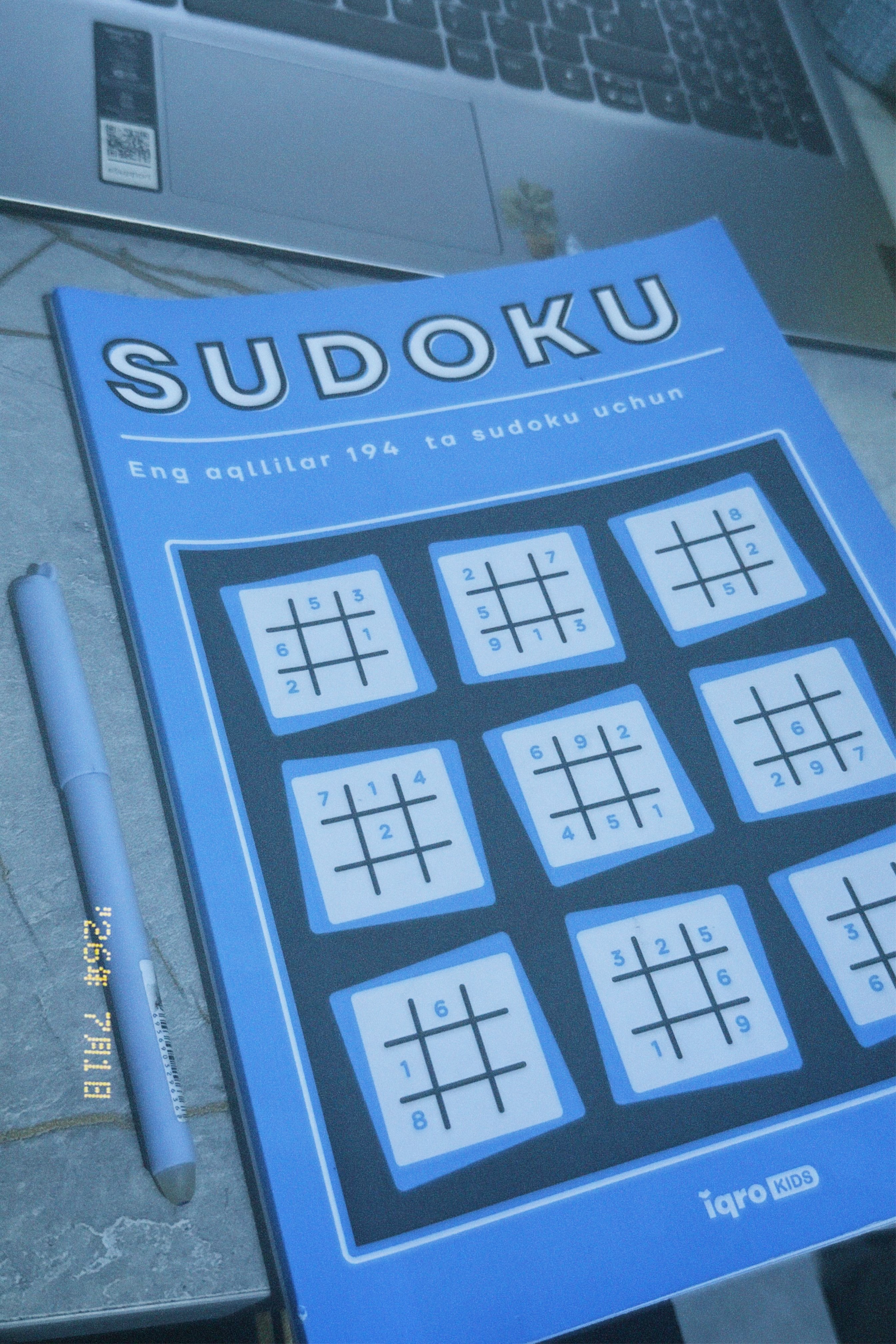 Sudoku – mantiqiy boshqotirmalar