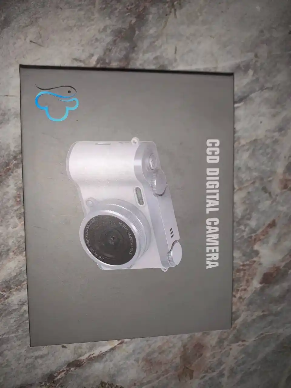 Portable digital point-and-shoot camera with HD 1080P, 8X digital zoom, AF focus