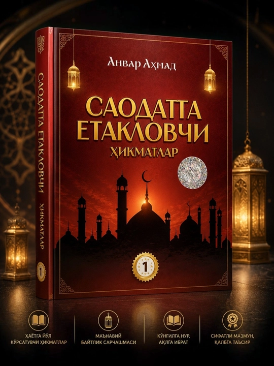 Saodatga etaklovchi hikmatlar: Ma’naviy yuksalish sari ilk qadam 1-kitob - 