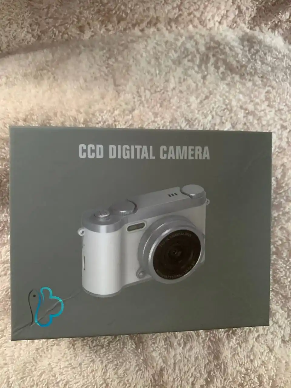 Portable digital point-and-shoot camera with HD 1080P, 8X digital zoom, AF focus