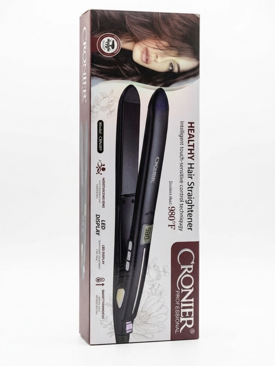 CRONIER Keratinli Soch Tekislagichi CR-777A, LED Displey, 980°F