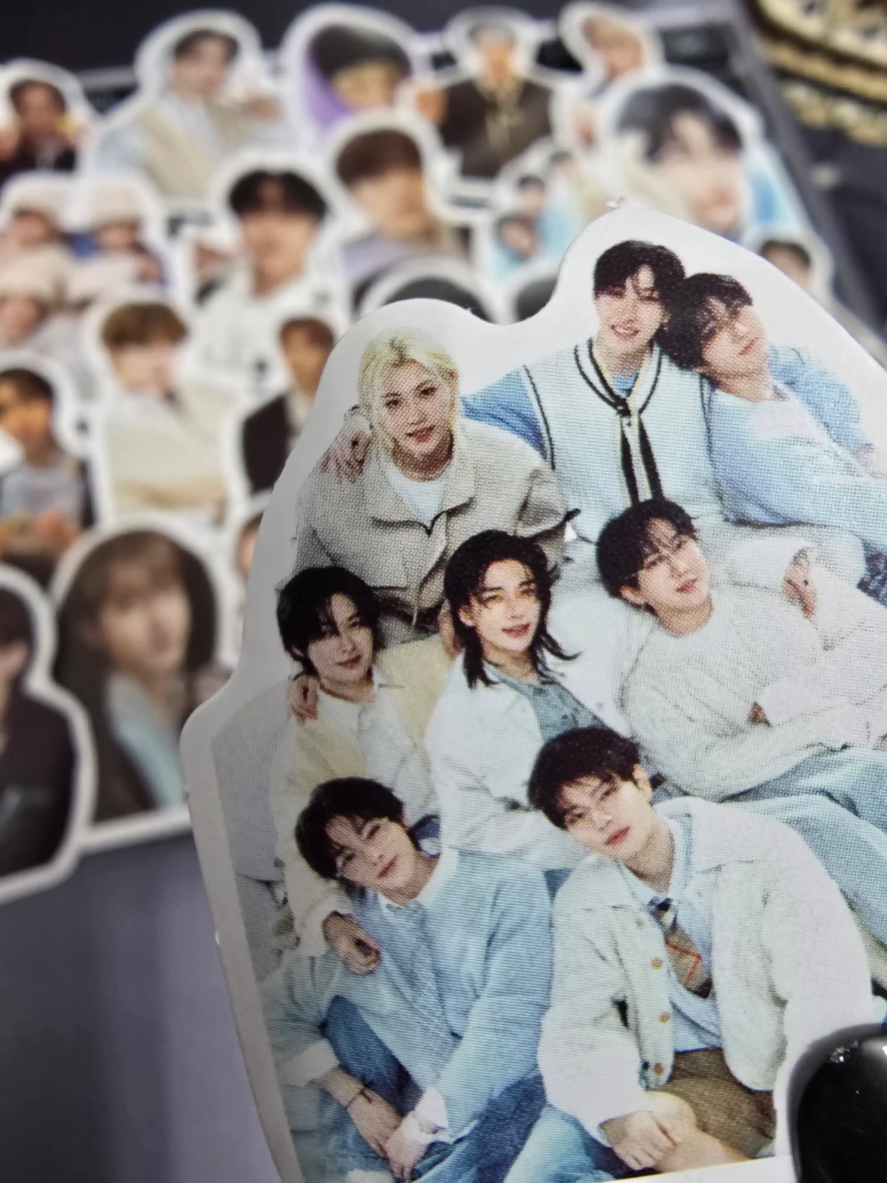 Stikerlar BTS, Stray Kids, Blackpink, Enhypen, Seventeen, nakleykalar K-pop. 50 dona