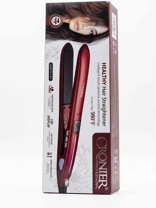 CRONIER Keratinli Soch Tekislagichi CR-777A, LED Displey, 980°F