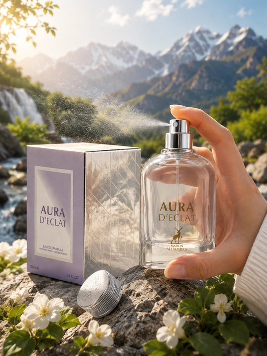 Maison Alhambra Aura D'Eclat Eau De Parfum 100 ml, ayollar uchun atir