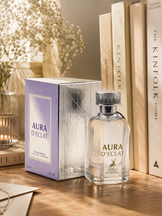 Maison Alhambra Aura D'Eclat Eau De Parfum 100 ml, ayollar uchun atir - 